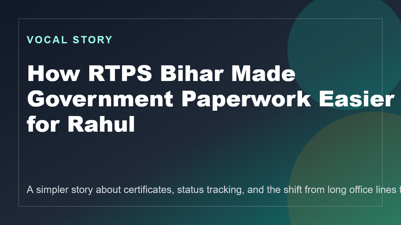 Illustrated RTPS Bihar guide cover used for the GitHub Pages version